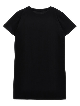 Embossed logo dress #