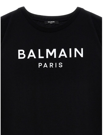 Embossed logo dress #