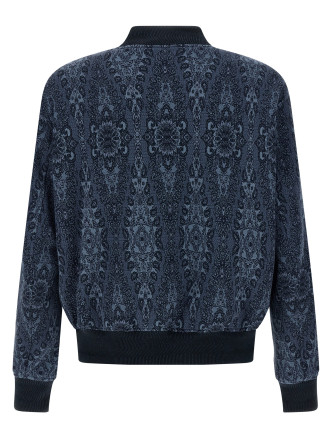 Jacquard bomber jacket #