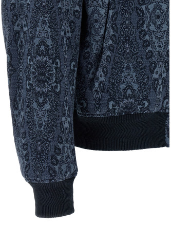 Jacquard bomber jacket #