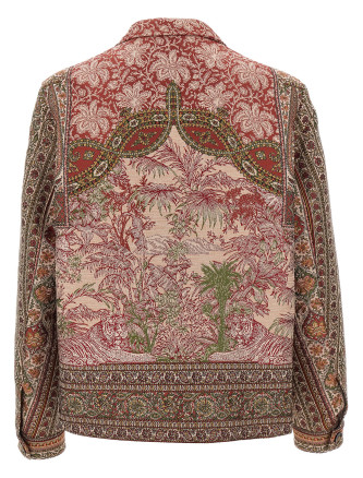 Balmacaan neck overshirt #