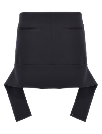 'Reversed Belt Mini' skirt