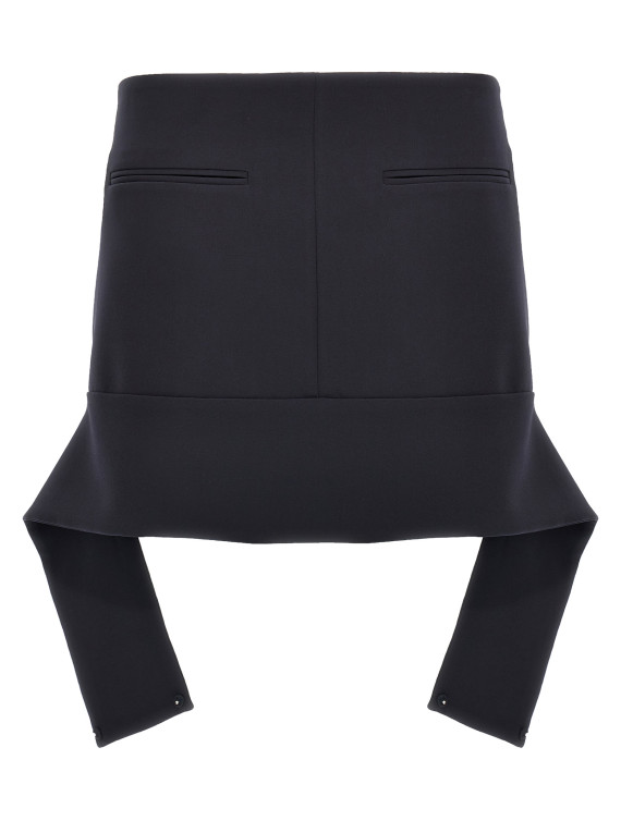 'Reversed Belt Mini' skirt #1