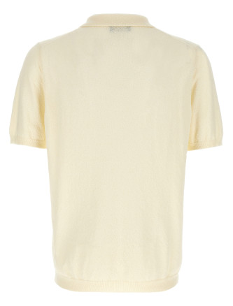 Spongy cotton polo shirt #