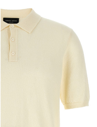 Spongy cotton polo shirt #