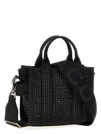 'The Crystal Canvas Crossbody Tote' crossbody bag #