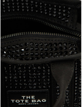 'The Crystal Canvas Crossbody Tote' crossbody bag #