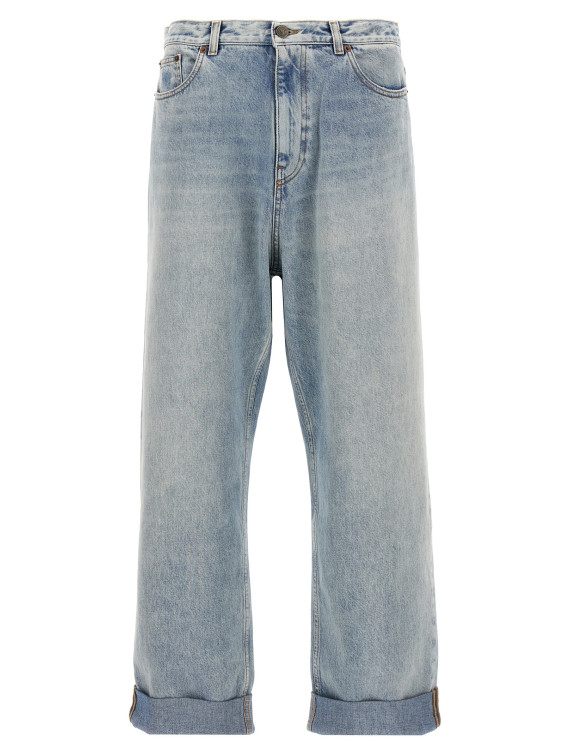 Valentino Garavani turn-up jeans #1