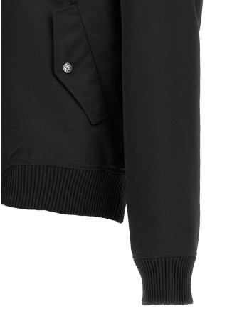 'Curved Logo' bomber jacket #