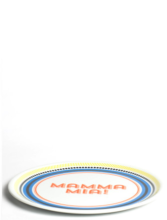 'Mamma Mia' pizza plate ⌀ 32 cm #