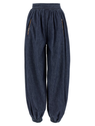 Valentino Garavani Denim Chambray pants