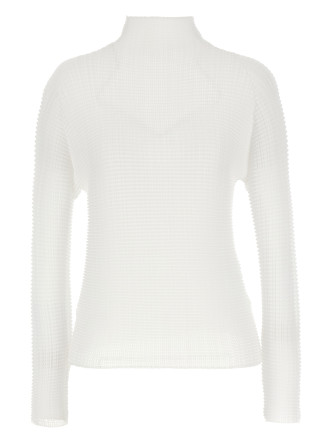 'Wooly Pleats-56' blouse