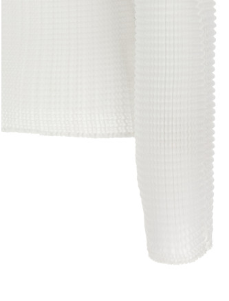 'Wooly Pleats-56' blouse #