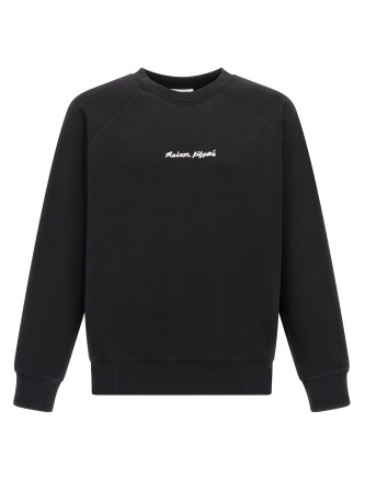 Logo embroidery sweatshirt