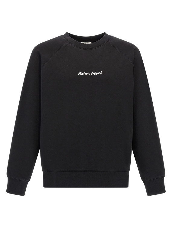 Logo embroidery sweatshirt #1