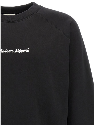 Logo embroidery sweatshirt #