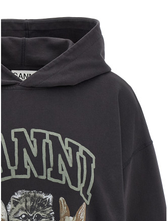 'Grey Animal Print' hoodie #