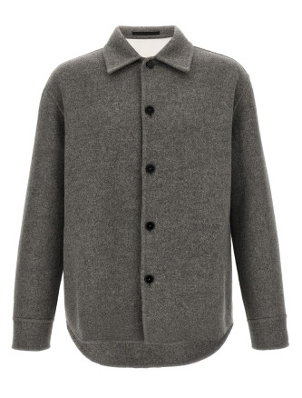 Wool overshirt