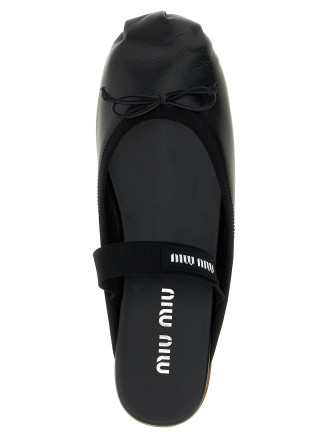 Sabot ballet flats #