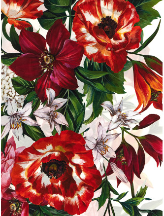 Floral print scarf #