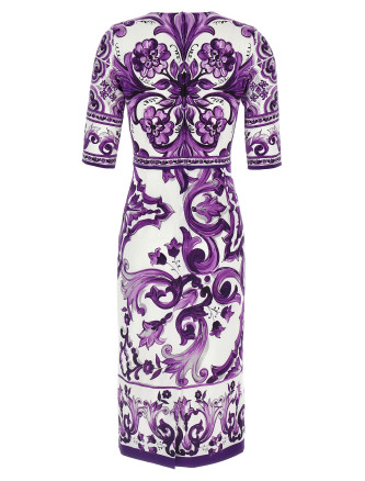 'Maiolica' print dress #