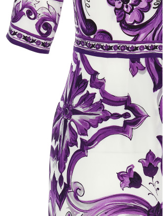 'Maiolica' print dress #