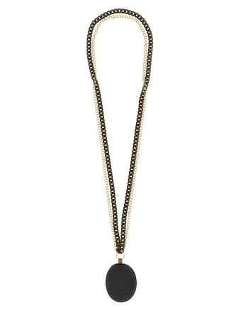 'M' medium necklace #
