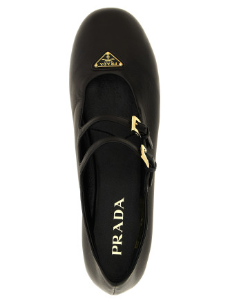Double strap ballet flats #