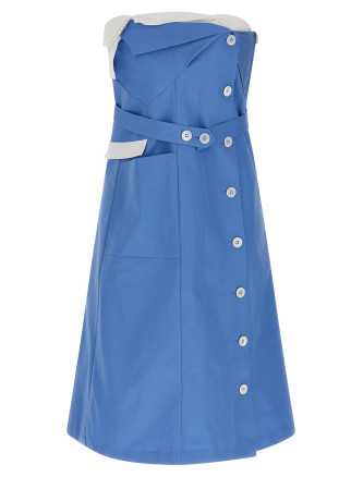 Deconstructed mini dress