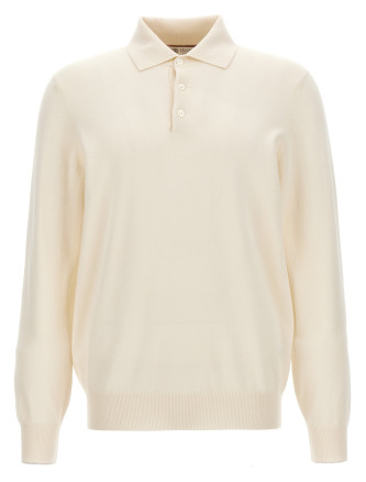 Cashmere polo shirt