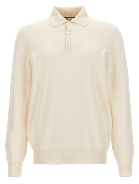 Cashmere polo shirt #1