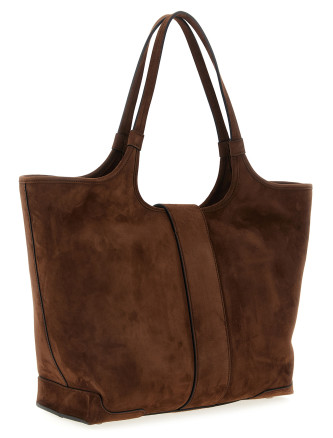 Medium 'Viv' Choc' shopping bag #