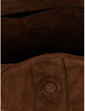 Medium 'Viv' Choc' shopping bag #