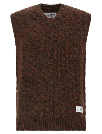 Knitted vest