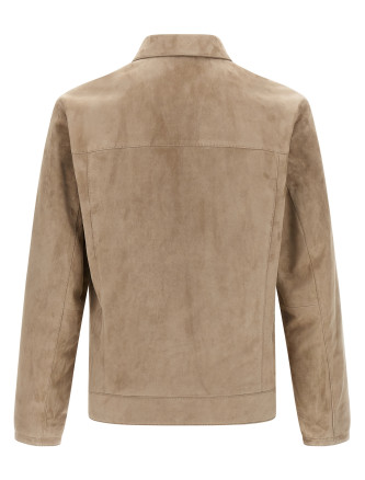 Suede blouson #