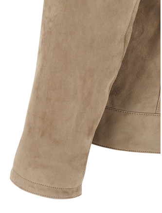 Suede blouson #