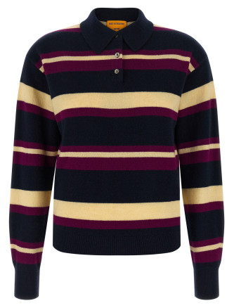 'Collegiate Stripe' polo shirt