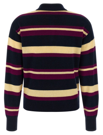 'Collegiate Stripe' polo shirt #