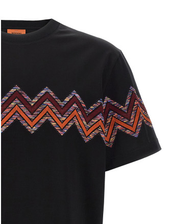 'Zig Zag' jacquard t-shirt #