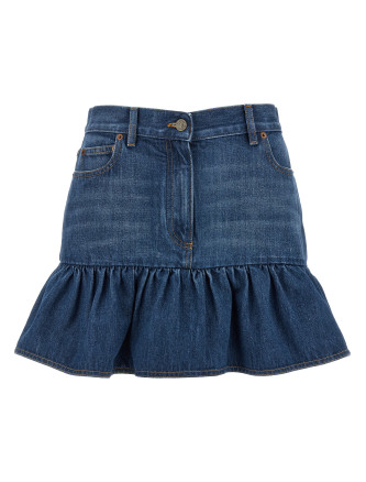 Denim skirt