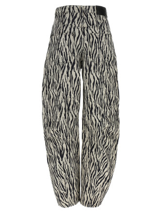 'Printed Twill Cargo' pants #