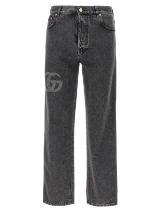 Lasered Double G jeans