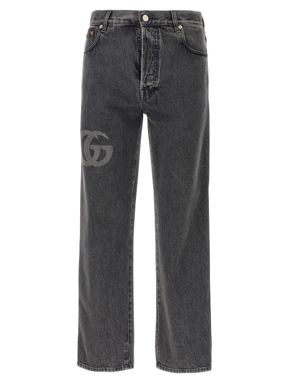 Lasered Double G jeans #1