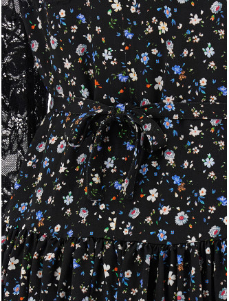 Floral lace dress #