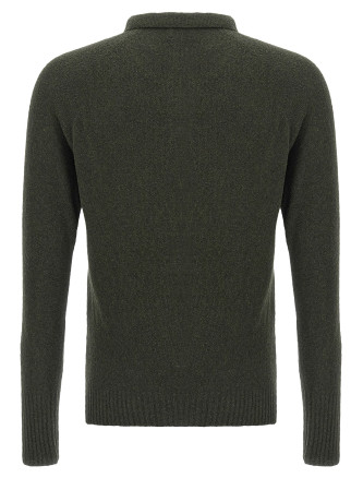 Bouclé cotton polo shirt #