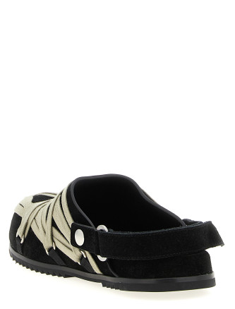 'Megalace Mule Granola' sabots #