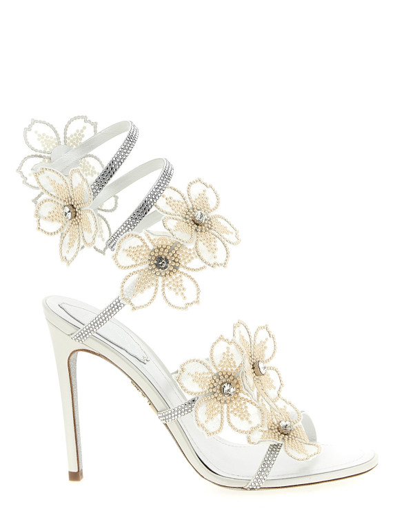 'Peach Flower' sandals #1