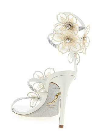 'Peach Flower' sandals #