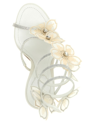 'Peach Flower' sandals #