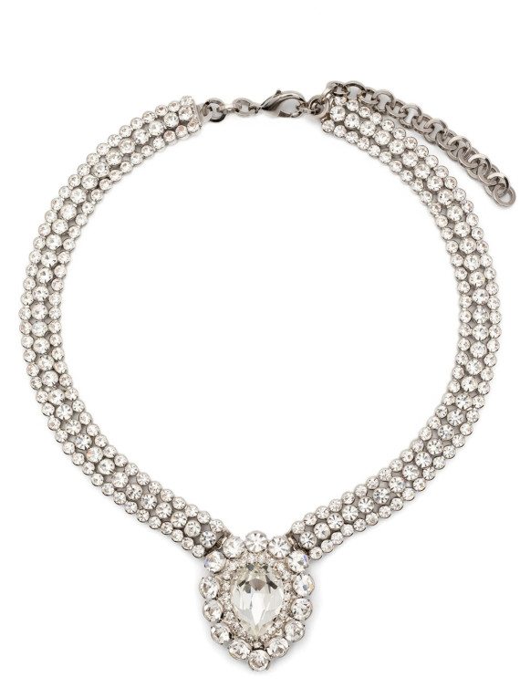 Drop stone necklace #1